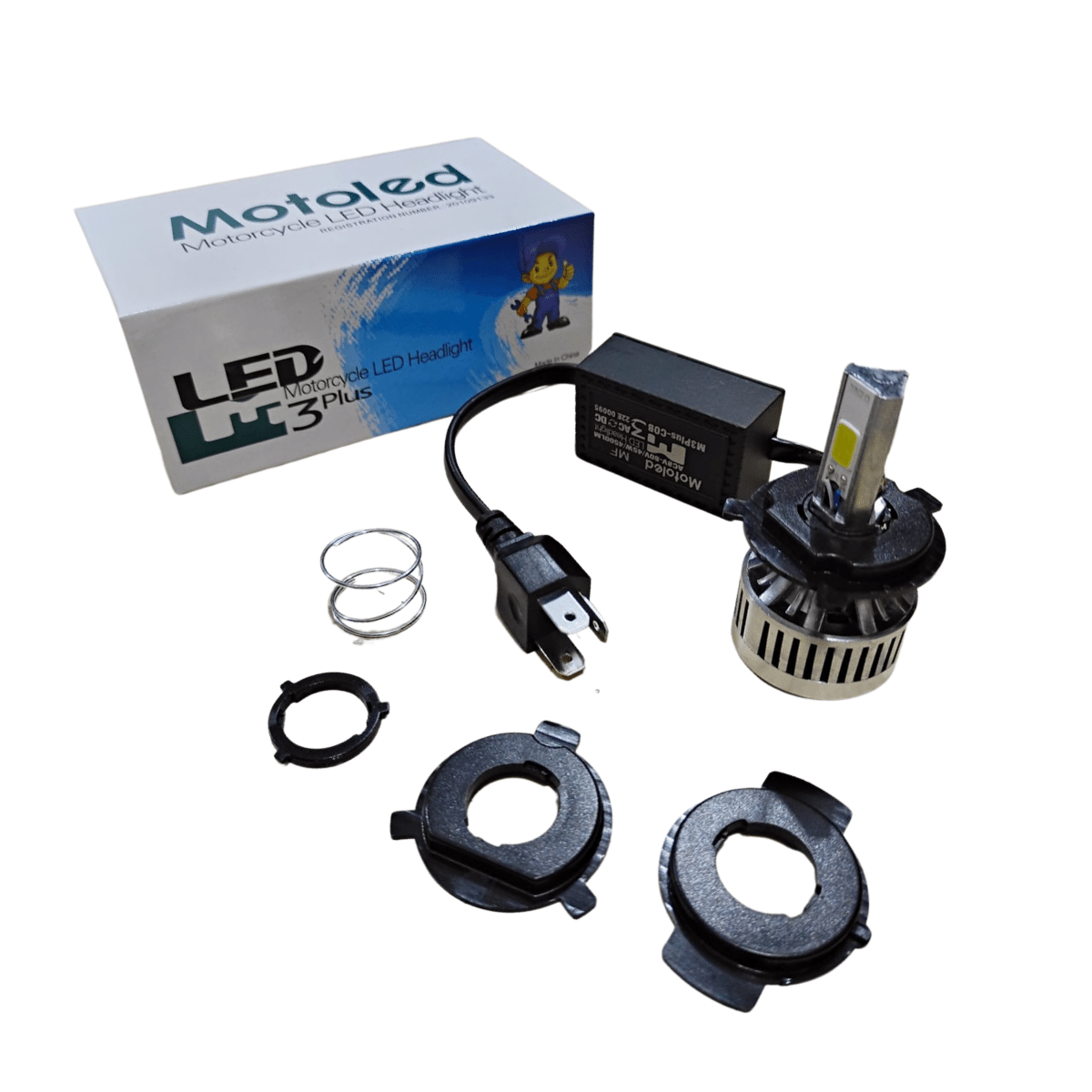 Bombillo Luz Led Moto O Carro 4500 Lm H4